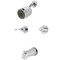 Kingston Brass KBX8141SVL Two-Handle Tub and Shower Faucet, Polished Chrome KBX8141SVL - alternate 1